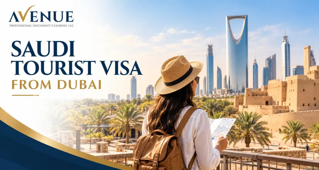 Saudi Tourist Visa from Dubai avenue