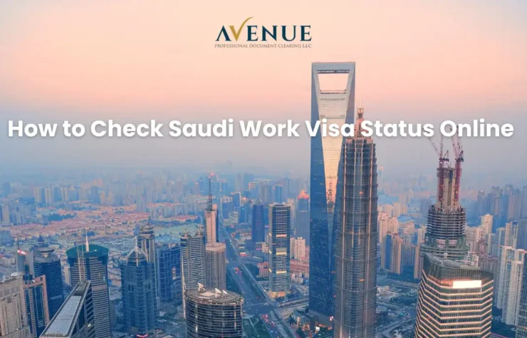 How to Check Saudi Work Visa Status Online