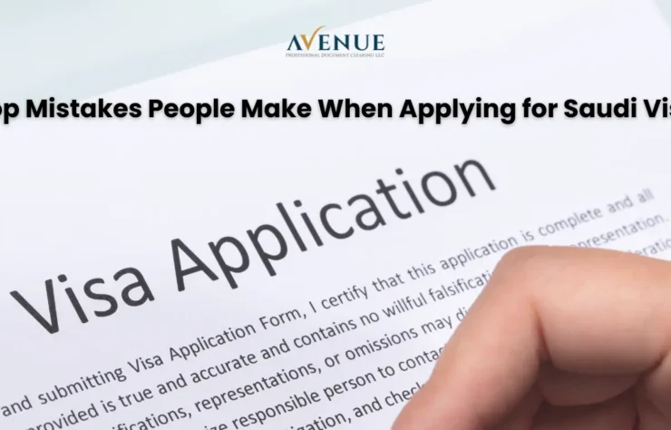 Saudi Visa Applying mistakes