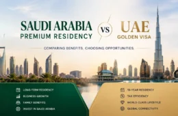 Saudi Arabia Premium Residency vs UAE Golden Visa