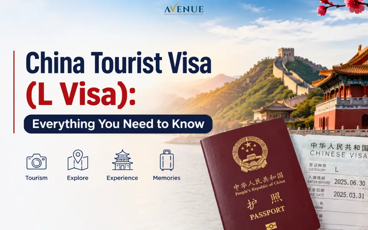 China Tourist Visa (L Visa)