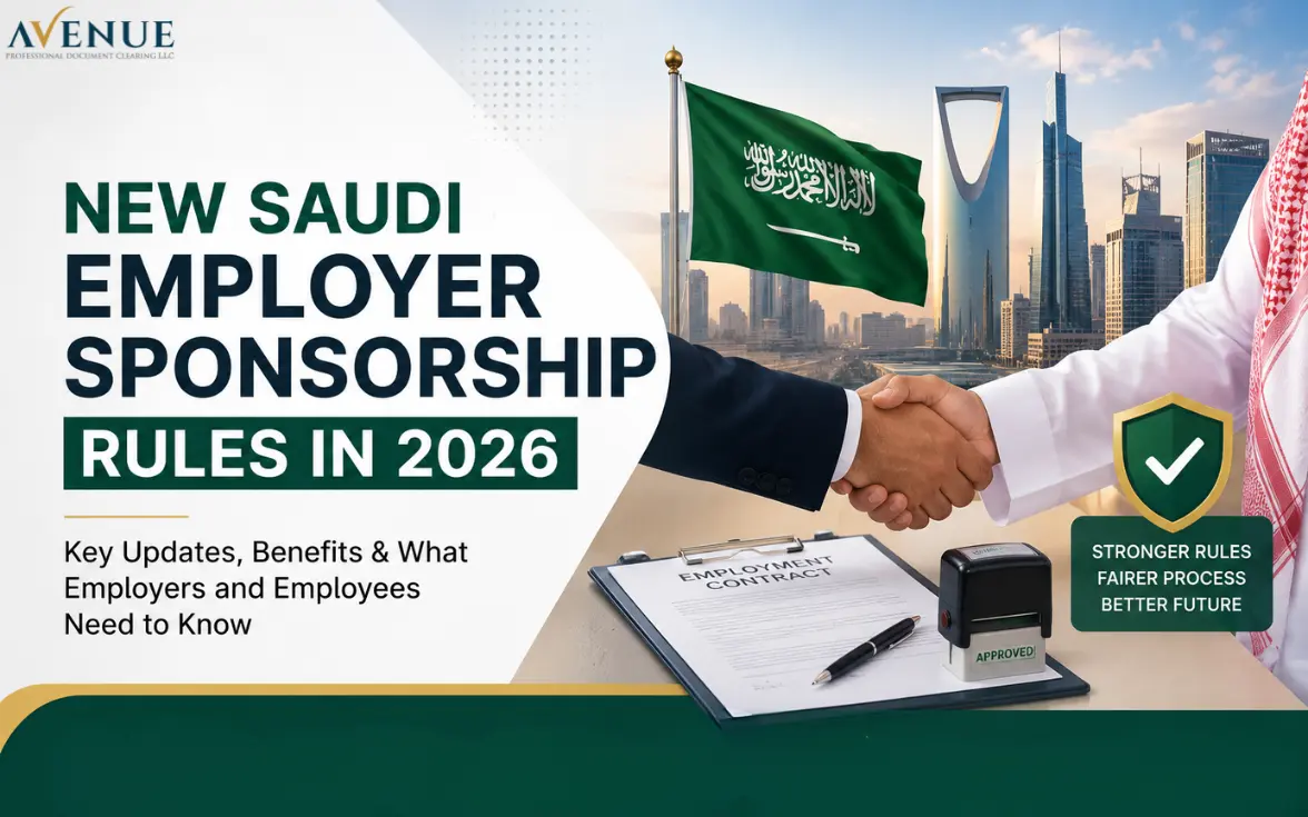 New Saudi Employer Sponsorship Rules in 2026