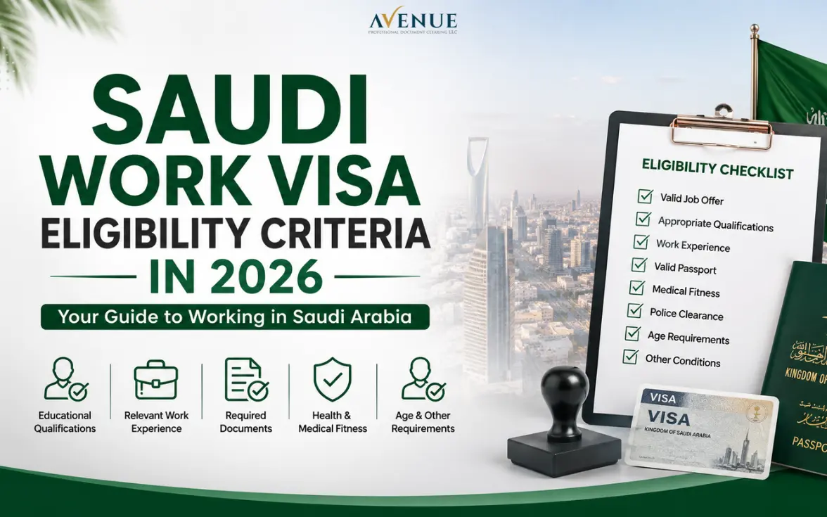 Saudi Work Visa Eligibility Criteria in 2026