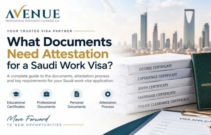 What Documents Need Attestation for a Saudi Work Visa What Documents Need Attestation for a Saudi Work Visa?