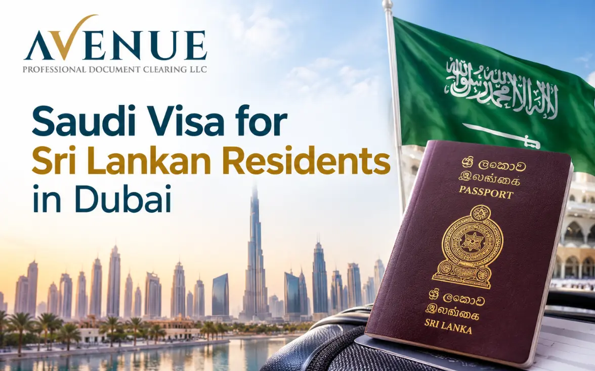 Saudi Visa for Sri Lankan Residents in Dubai